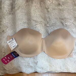 Maidenform Light Beige Strapless Bra